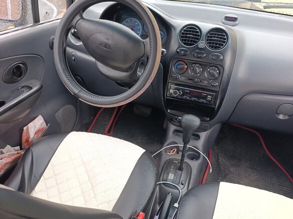 2005 Daewoo Matiz I Рестайлинг, красный, 260000 рублей - вид 5