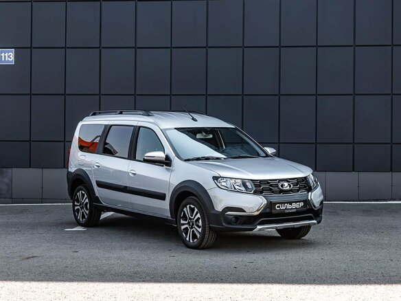 2026 Lada (ВАЗ) Largus Cross I Рестайлинг, серебристый - вид 5
