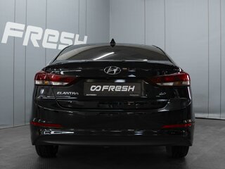2018 Hyundai Elantra VI (AD), чёрный, 1510000 рублей, вид 4