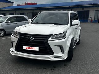 2017 Lexus LX 450d III Рестайлинг 2, белый, 7650000 рублей, вид 2