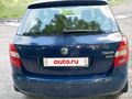 2012 Skoda Fabia II Рестайлинг, синий, 495000 рублей - вид 8