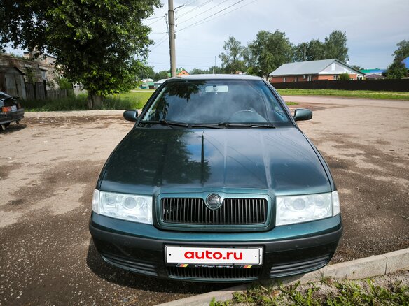 2007 Skoda Octavia I (A4) Рестайлинг, зелёный, 450000 рублей - вид 1