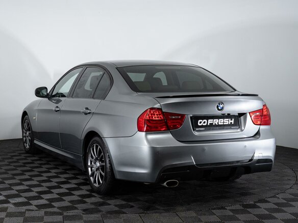 2009 BMW 3 серии 320i V (E90/E91/E92/E93) Рестайлинг, серый, 1180000 рублей - вид 1