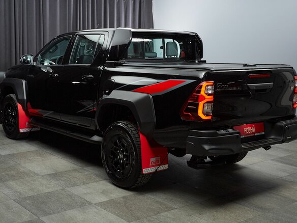 2026 Toyota Hilux VIII Рестайлинг 2, чёрный - вид 5