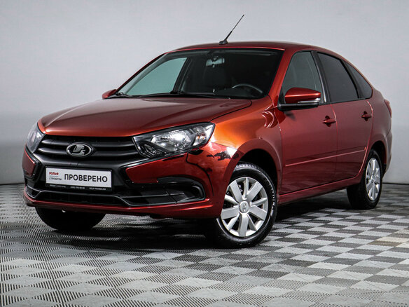 2022 Lada (ВАЗ) Granta I Рестайлинг, красный, 670000 рублей