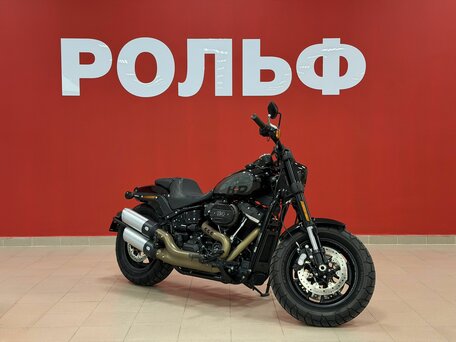 2022 Harley-Davidson Fat Bob, чёрный, 2068000 рублей, вид 2