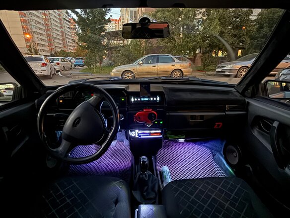 2001 Lada (ВАЗ) 21099, серебристый, 150000 рублей - вид 7