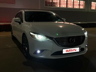 2017 Mazda 6 III (GJ) Рестайлинг, белый, 1750000 рублей, вид 2