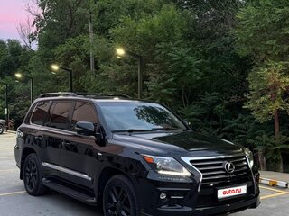 2008 Lexus LX 570 III, чёрный, 2400000 рублей, вид 2
