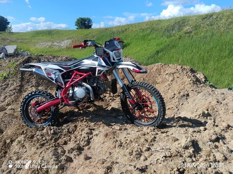 2022 Expert Moto KX3 125, пурпурный, 75000 рублей, вид 1