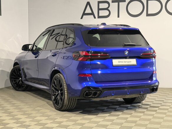 2023 BMW X5 M60i IV (G05/G18) Рестайлинг, синий, 12850000 рублей - вид 36