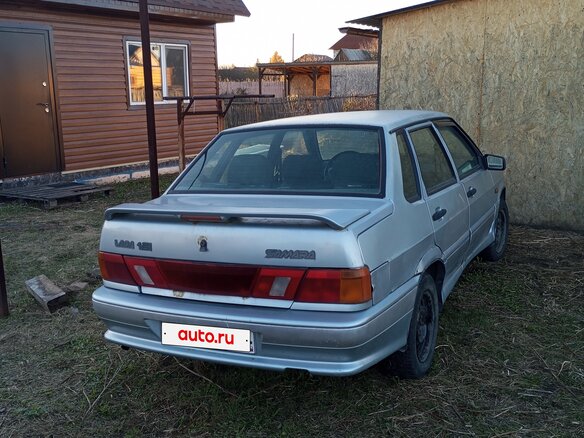 2001 Lada (ВАЗ) 2115, серебристый, 40000 рублей - вид 2