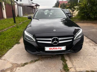 2017 Mercedes-Benz C-Класс 180 9G-TRONIC IV (W205), чёрный, 1820000 рублей, вид 1