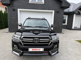 2019 Toyota Land Cruiser 200 Series Рестайлинг 2, чёрный, 8500000 рублей, вид 2