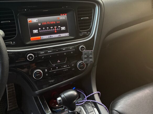 2014 Kia Optima III Рестайлинг, синий, 1050000 рублей - вид 17