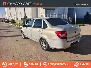 2012 Lada (ВАЗ) Granta I, серебристый, 210000 рублей, вид 4