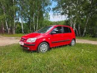 2004 Hyundai Getz I, красный, 315000 рублей, вид 4