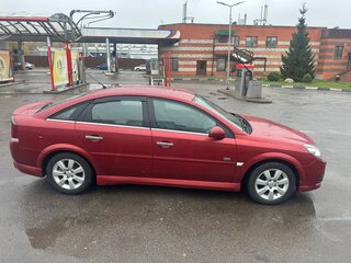 2007 Opel Vectra C Рестайлинг, красный, 420000 рублей, вид 4