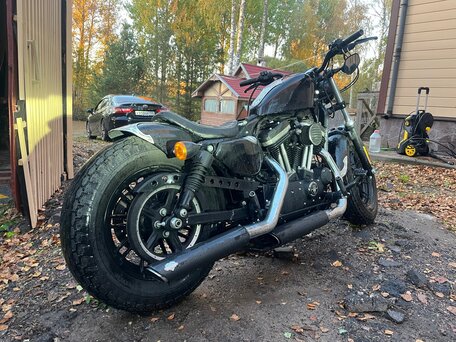 2014 Harley-Davidson Sportster 1200, чёрный, 819000 рублей, вид 2