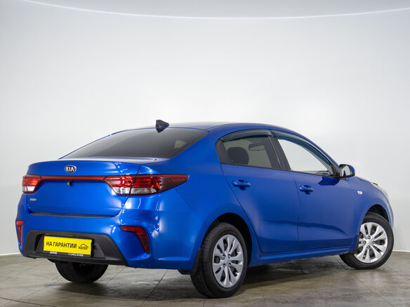 2019 Kia Rio IV, синий, 1299000 рублей - вид 3