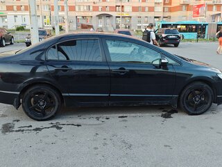 2008 Honda Civic VIII, чёрный, 650000 рублей, вид 5