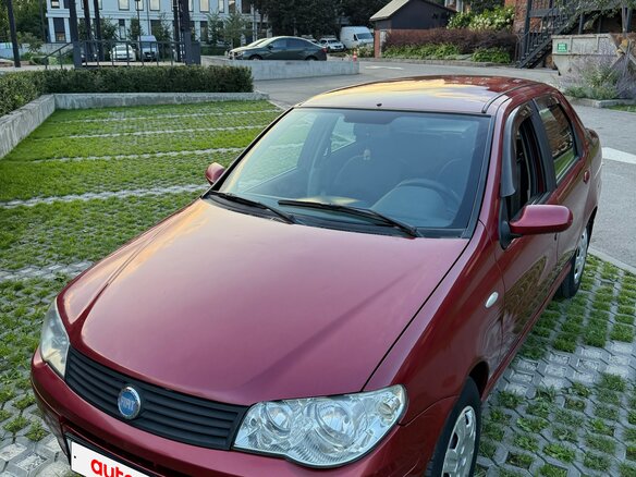 2007 Fiat Albea I Рестайлинг, красный - вид 6