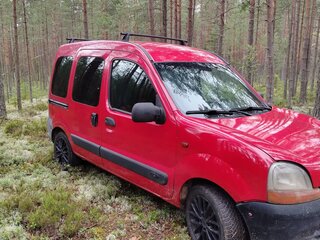 2002 Renault Kangoo I, красный, 390000 рублей, вид 1