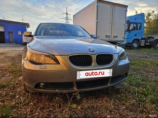 2004 BMW 5 серии 520i V (E60/E61), серый, 720000 рублей, вид 2