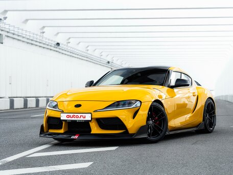 2019 Toyota Supra V (A90), жёлтый, 6350000 рублей, вид 1
