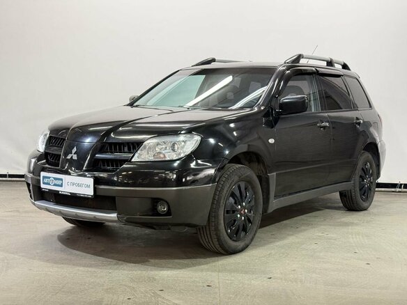 2007 Mitsubishi Outlander I, чёрный