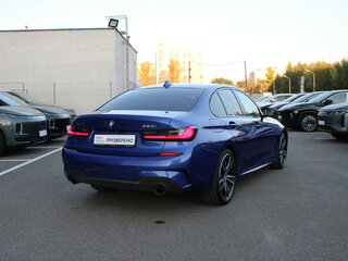 2021 BMW 3 серии 320i xDrive VII (G2x), синий, 3775000 рублей, вид 2