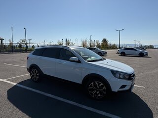 2019 Lada (ВАЗ) Vesta SW Cross I, белый, 999000 рублей, вид 2