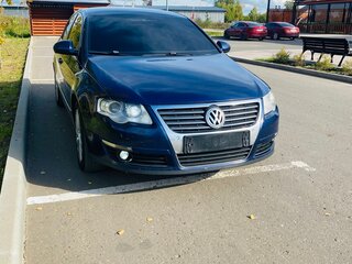 2008 Volkswagen Passat B6, синий, 520000 рублей, вид 3
