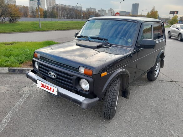2019 Lada (ВАЗ) 2121 (4x4) I Рестайлинг, чёрный, 675000 рублей - вид 1