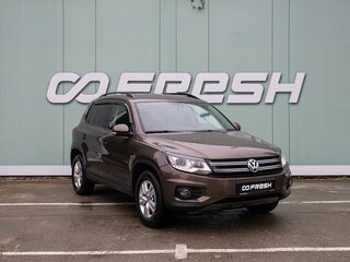 2014 Volkswagen Tiguan I Рестайлинг, коричневый, 1549000 рублей, вид 1