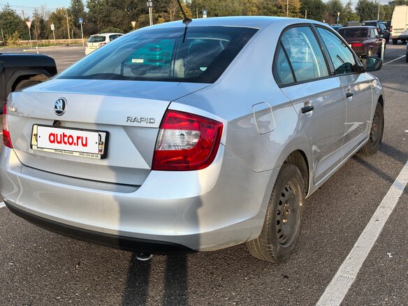 2015 Skoda Rapid I, серый, 1200000 рублей - вид 2