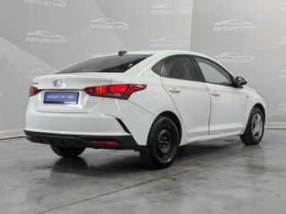 2020 Hyundai Solaris II Рестайлинг, белый, 860000 рублей, вид 5