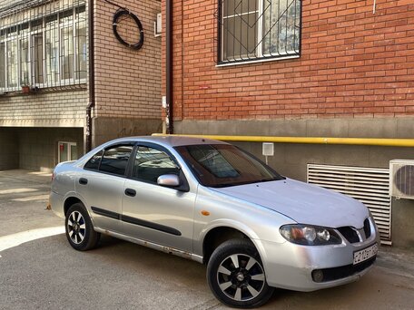 2003 Nissan Almera II (N16), серебристый, 225000 рублей, вид 1