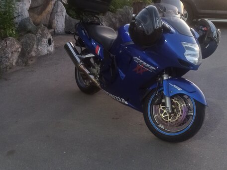 2002 Honda CBR 1100 XX, синий, 550000 рублей, вид 1