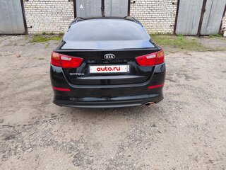 2013 Kia Optima III Рестайлинг, чёрный, 1240000 рублей, вид 4
