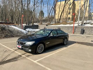 2011 BMW 7 серии 740d xDrive V (F01/F02/F04), чёрный, 2050000 рублей, вид 2