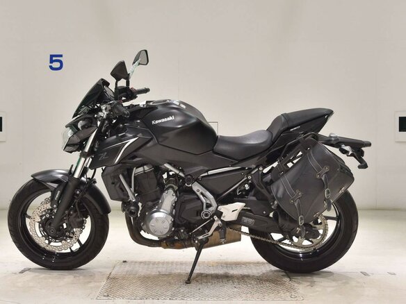 2018 Kawasaki Z 650, чёрный, 675000 рублей