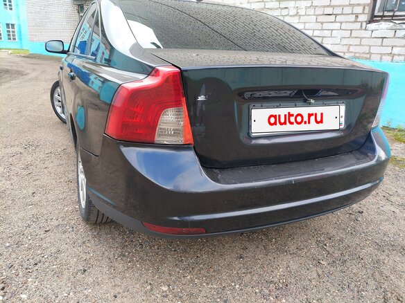 2008 Volvo S40 II Рестайлинг, чёрный, 350000 рублей - вид 6