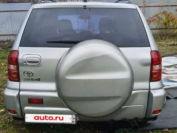2004 Toyota RAV4 II (XA20) Рестайлинг, серебристый, 777000 рублей - вид 2