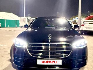 2022 Mercedes-Benz S-Класс 400 d 4MATIC VII (W223), чёрный, 9790000 рублей, вид 3