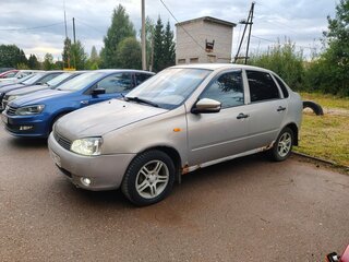 2006 Lada (ВАЗ) Kalina I, бежевый, 120000 рублей, вид 1