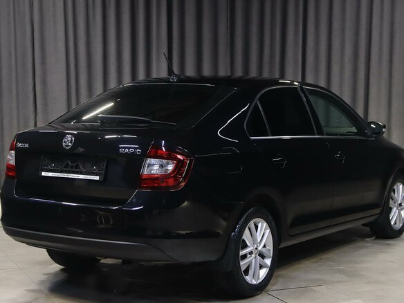 2017 Skoda Rapid I, чёрный - вид 1