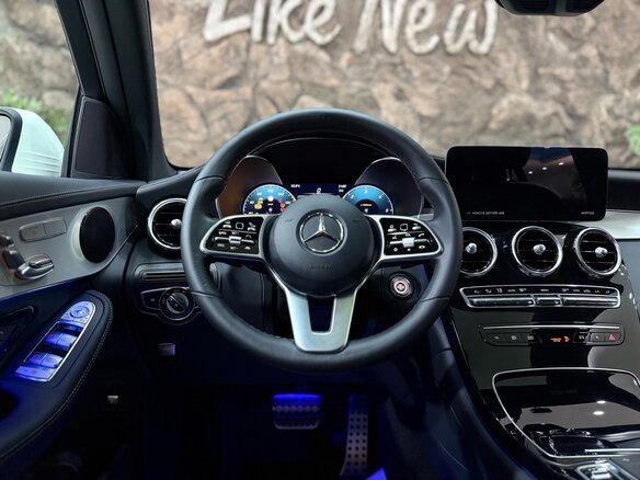 2022 Mercedes-Benz GLC Coupe 220 d I (C253) Рестайлинг, белый - вид 16