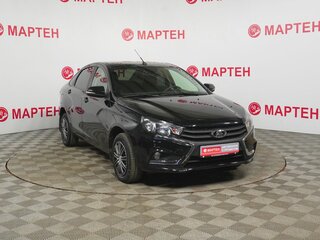2021 Lada (ВАЗ) Vesta I, чёрный, 899000 рублей, вид 3