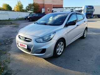 2012 Hyundai Solaris I, серебристый, 780000 рублей, вид 1